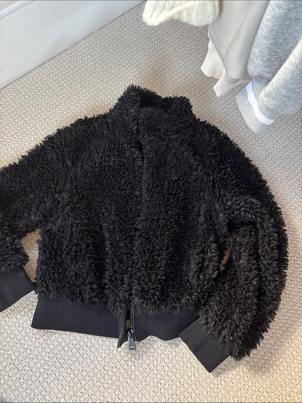 Zara black jacket coat